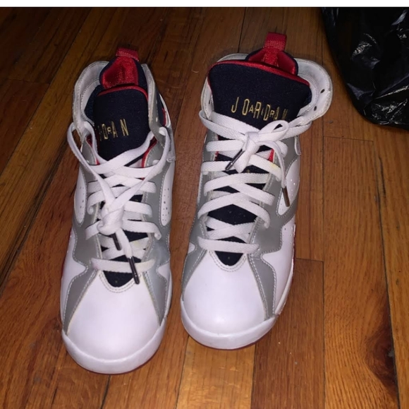 Jordan Shoes | Jordan 7 Olympic | Color: Red/White - Picture 3 of 3